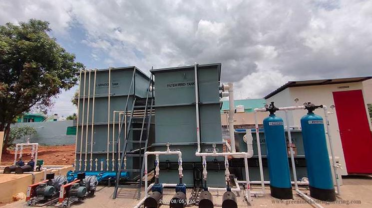 Wastewater Recycling Plant at Southern Railway, Mettupalayam