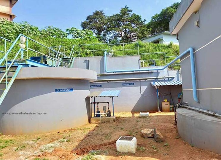 Sewage Treatment plant at District Hospital Mananthavady