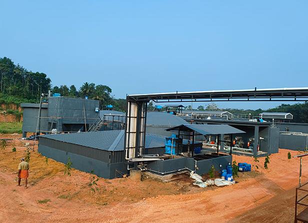 370 KLD Effluent Treatment Plant at Synthite Taste Park Kadayiruppu